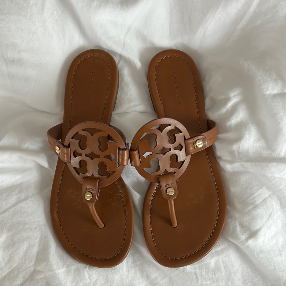 Brown Tory Burch sandals